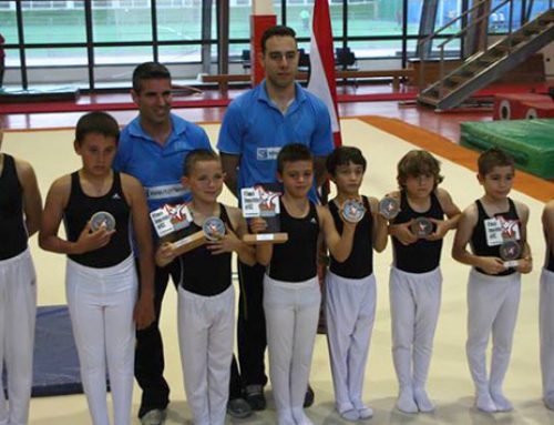 Orgulloso patrocinador Gimnasia Artística